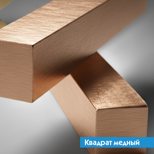 Квадрат медный 70 мм М1 ГОСТ 1535-2016